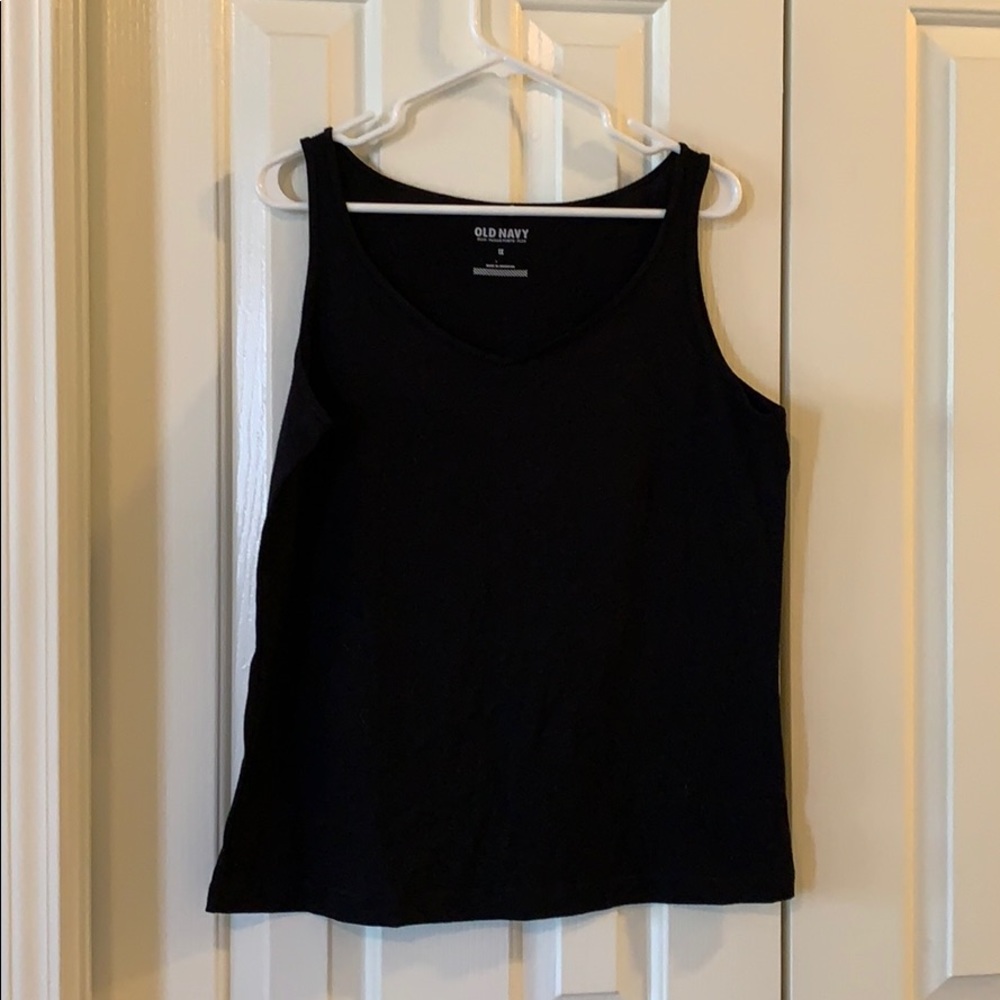 Old navy black tank top
